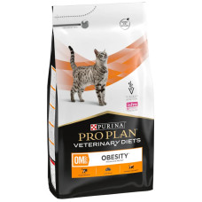 Сухой корм для взрослых кошек Purina Pro Plan Veterinary Diets HU St/Ox Obesity 1,5 кг