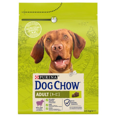 Сухий корм Purina Dog Chow Adult Lamb для дорослих собак зі смаком ягняти 2.5 кг