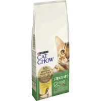 Сухой корм Purina Cat Chow Special Care Sterelized Cat Chicken для стерилизованных котов с курицей 15 кг