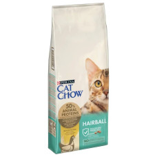 Сухий корм Purina Cat Chow (Кет Чау) Hairball Control для котів із контролем утворення грудок шерсті 15 кг