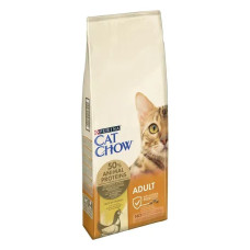 Сухий корм Purina Cat Chow (Кет Чау) Adult Turkey & Chicken для кішок з індичкою та куркою 15 кг