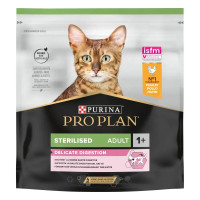 Сухий корм Про План (Pro Plan) Sterilised Delicate для стерилізованих котів з чутливим травленням з куркою 400 г