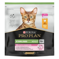 Сухий корм Про План (Pro Plan) Sterilised Delicate для стерилізованих котів з чутливим травленням з куркою 400 г