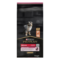 Сухой корм Про План (ProPlan) Sensitiv для щенков средних пород, с чувствительной кожей, с лососем 12 кг