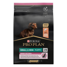 Сухий корм Про план (Pro Plan) для цуценят дрібних порід, з лососем 3 кг