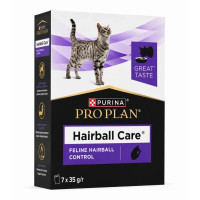 Ветеринарная добавка Pro Plan Hairball Care для профилактики выведения комочков шерсти у котов 7 шт