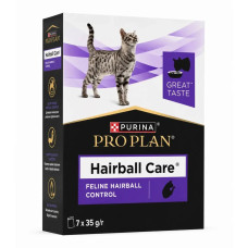 Ветеринарна добавка Pro Plan Hairball Care для профілактики виведення грудочок шерсті у котів 7 шт
