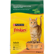 Сухий корм Friskies для кішок з куркою та овочами 10 КГ