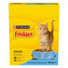 Сухий корм Friskies для кішок із лососем і овочами 300 г