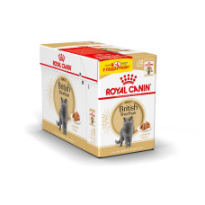 Акція! Вологий корм для дорослих котів ROYAL CANIN BRITISH SHORTHAIR ADULT 0.085г 8+4