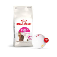 Royal Canin Fussy Exigent сухой корм для котов 4 кг + диспенсер в подарунок