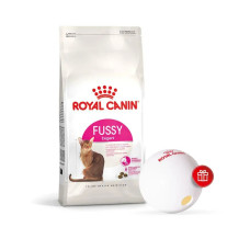 Royal Canin Fussy Exigent сухий корм для котів 4 кг + диспенсер в подарунок