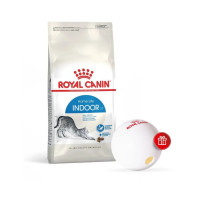 Акция! Корм для домашних кошек ROYAL CANIN INDOOR 4 кг + диспенсер в подарунок