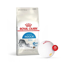 Акція! Корм для домашніх кішок ROYAL CANIN INDOOR 4 кг + диспенсер у подарунок