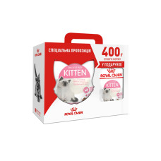 Акция! Корм для котят ROYAL CANIN KITTEN 2.0 кг + упаковка 400 г в подарок