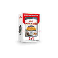 Акция! 3+1! Влажный корм для кошек Royal Canin Hair & Skin Care в желе 85 г