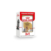 Акція! 3+1! Вологий корм для дорослих собак ROYAL CANIN YORKSHIRE ADULT 85 г