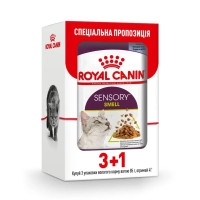 Акція! 3+1! Вологий корм для дорослих котів ROYAL CANIN SENSORY SMELL JELLY 85 г