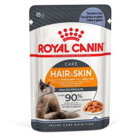 Вологий корм для дорослих  котів ROYAL CANIN INTENSE BEAUTY IN JELLY 85 г * 12 шт блок