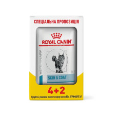 Влажный корм для кошек Royal Canin Skin & Coat 85 г 4+2 шт