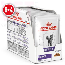 Акція! Вологий корм для стерилізованих котів, із зайвою вагою Royal Canin Neutered Weight Balance 85 г 8шт+4шт в подарунок