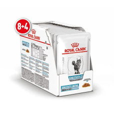 Акція! Вологий корм для дорослих котів ROYAL CANIN SENSITIVITY CONTROL CHICKEN CAT Pouches 8 шт+4 в подарунок