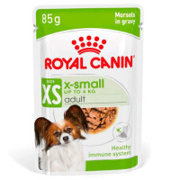 Royal Canin X-Small Adult - Вологий корм з домашньою птицею для дорослих собак (шматочки в соусі) 12х85г