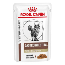 Вологий корм для дорослих котів ROYAL CANIN Gastrointestinal Fibre Response CAT Pouches  0.085 кг x 12 шт.