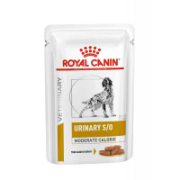 Влажный корм для собак ROYAL CANIN URINARY S/O MODERATE CALORIE DOG 100 г*12 шт