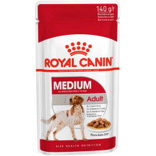 Вологий корм для дорослих собак ROYAL CANIN MEDIUM ADULT 140 г x 10 шт.