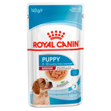 Вологий корм для цуценят ROYAL CANIN MEDIUM PUPPY 0.140 кг x 10 шт