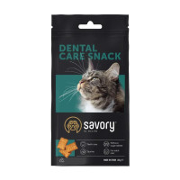 Лакомство для кошек Savory Snack Dental Care 60 г (подушечки для гигиены зубов)
