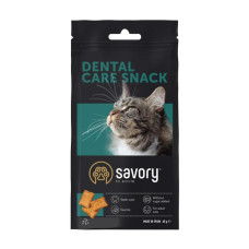 Ласощі для котів Savory Snack Dental Care 60 г (подушечки для гігієни зубів)