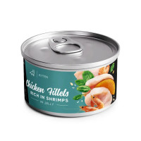 Вологий корм Savory Kitten для кошенят 70 г - курка та креветка