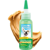 Гель для ухода за полостью рта собак “Свежее дыхание” (No Brush) TropiClean со вкусом арахисового масла, 59 мл