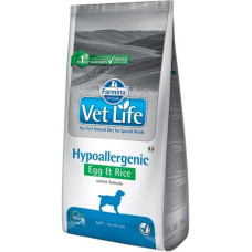 Сухий корм Farmina Vet Life Hypoallergenic EGG & RICE для собак дієтичне харчування за харчової алергії 12 кг