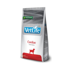 Сухой лечебный корм для собак Farmina Vet Life Cardiac диет. питание, при хронической сердечной недостаточности, 2 кг