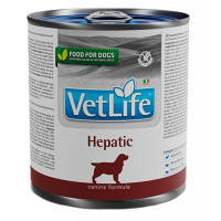Вологий корм Farmina Vet Life Hepatic для собак із хронічною печінковою недостатністю 300г