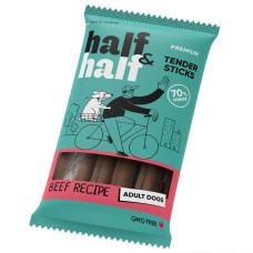 Ласощі для собак Half&Half Tender Sticks Adult 100 г - яловичина