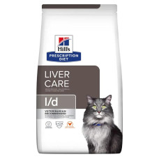 Сухой корм Hills (Хилс) PD Feline l/d Liver Care для кошек при заболеваниях печени 1.5 кг