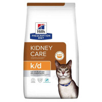 Сухий корм Hills (Хілс) PD Feline k/d Kidney Care для котів у разі захворювань нирок, тунець 400 г