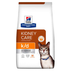 Сухой корм Hills (Хилс) PD Feline k/d Kidney Care для кошек при заболеваниях почек, курица 0.3 кг