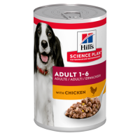 Вологий корм для собак з куркою Hills Canine Adult Chicken 370 г