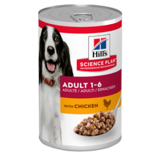 Вологий корм для собак з куркою Hills Canine Adult Chicken 370 г
