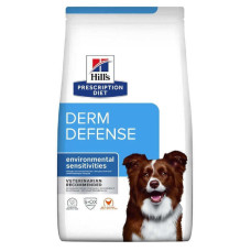 Сухий корм Hill's (Хілс) Derm Defense для собак при дерматитах та втраті шерсті, з куркою 1.5 кг