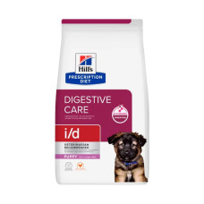 Сухий корм Hill's (Хілс) i/d Digestive Care для цуценят у разі захворювань шлунково-кишкового тракту, з куркою 1.5 кг