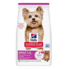 Сухой корм для собак малых и миниатюрных пород Hills Science Plan Adult Small & Mini 1.5 кг (ягненок)