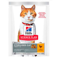 Сухой корм для стерилизованных кошек Hills Prescription Diet Feline Adult Young Sterilised Cat 300 г (курица)